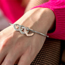 Pulseira Meus Corações Personalizável - Gravação a Laser | Oferta Especial com 50% OFF!