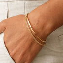 Pulseira com Mensagem Secreta - Banhada a Ouro 18k - BLACK FRIDAY I Oferta Especial!