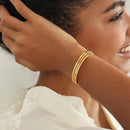 Pulseira com Mensagem Secreta - Banhada a Ouro 18k - BLACK FRIDAY I Oferta Especial!