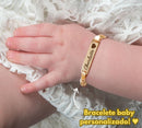 Bracelete Baby Personalizado | Bebês e Crianças de até 5 anos ♥