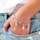 Pulseira Tag Personalizada - Grave os Nomes Da Sua Família | Oferta Especial + Frete Grátis