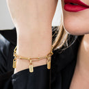 Pulseira Tag Personalizada - Grave os Nomes Da Sua Família | Oferta Especial + Frete Grátis