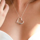 Colar Amor Eterno Personalizável - Gravação a Laser